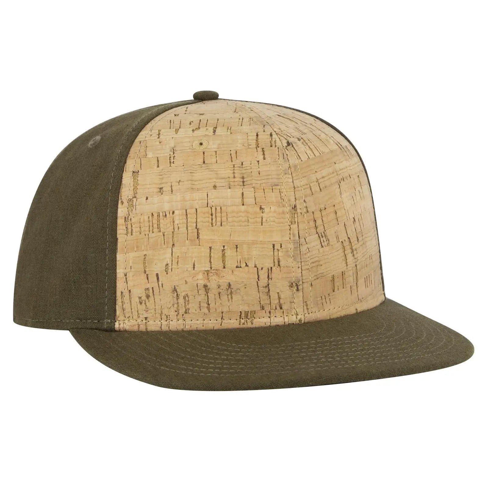 OTTO 125-978 ’OTTO Snap’ 6 Panel Pro Style Snapback Cap - Ml Grn/Crk/Ml Grn - Ml Grn/Crk/Ml Grn / 6 1/2’’ - 7 5/8’’