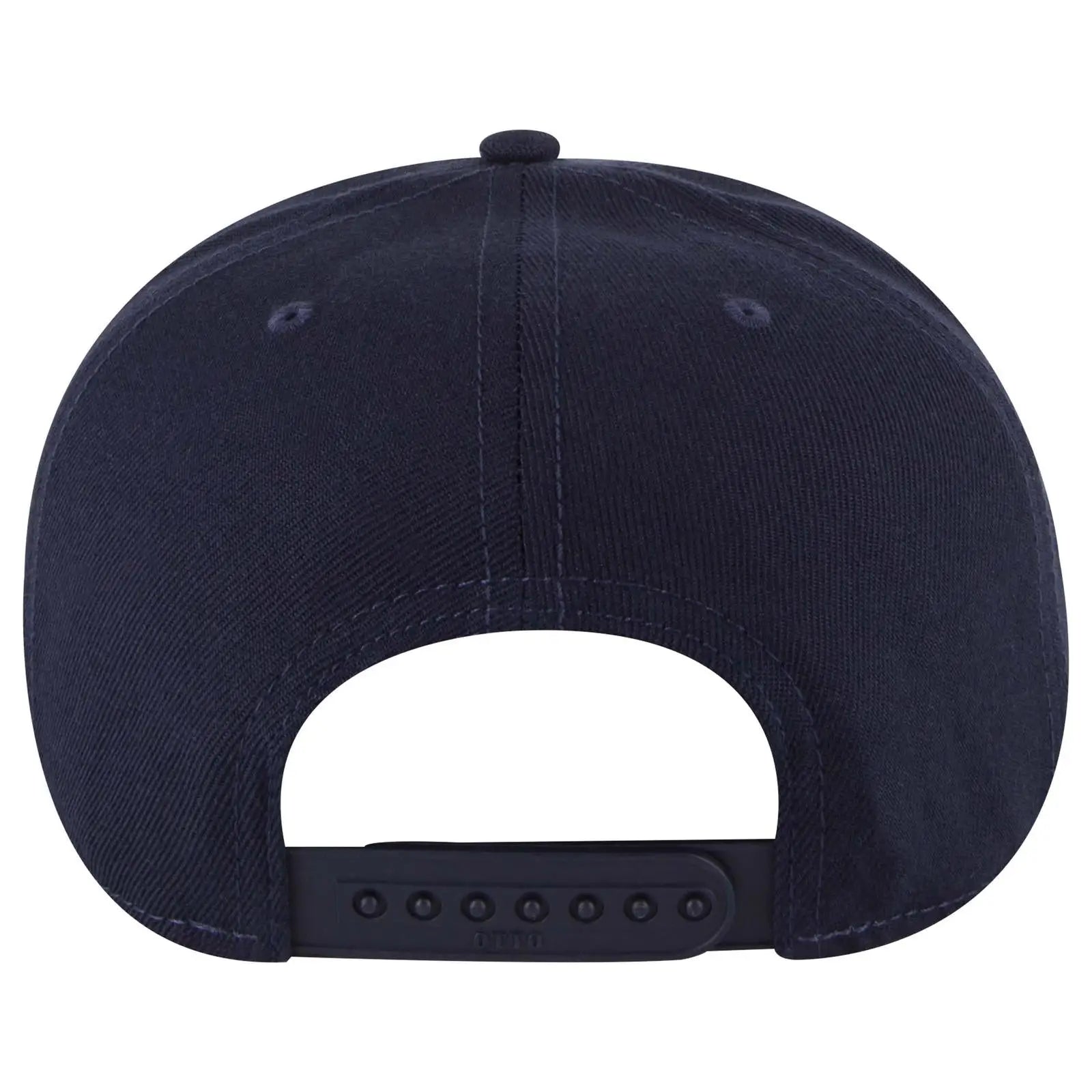 OTTO 125-978 ’OTTO Snap’ 6 Panel Pro Style Snapback Cap - Navy - Navy / 6 1/2’’ - 7 5/8’’