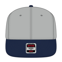 OTTO 125-978 ’OTTO Snap’ 6 Panel Pro Style Snapback Cap - Nvy/Gry/Gry - Nvy/Gry/Gry / 6 1/2’’ - 7 5/8’’