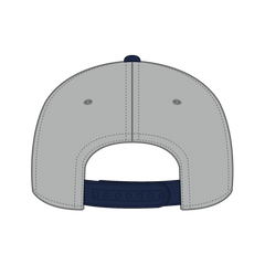 OTTO 125-978 ’OTTO Snap’ 6 Panel Pro Style Snapback Cap - Nvy/Gry/Gry - Nvy/Gry/Gry / 6 1/2’’ - 7 5/8’’