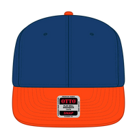 OTTO 125-978 ’OTTO Snap’ 6 Panel Pro Style Snapback Cap - Org/Ryl/Ryl - Org/Ryl/Ryl / 6 1/2’’ - 7 5/8’’