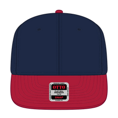 OTTO 125-978 ’OTTO Snap’ 6 Panel Pro Style Snapback Cap - Red/Nvy/Nvy - Red/Nvy/Nvy / 6 1/2’’ - 7 5/8’’