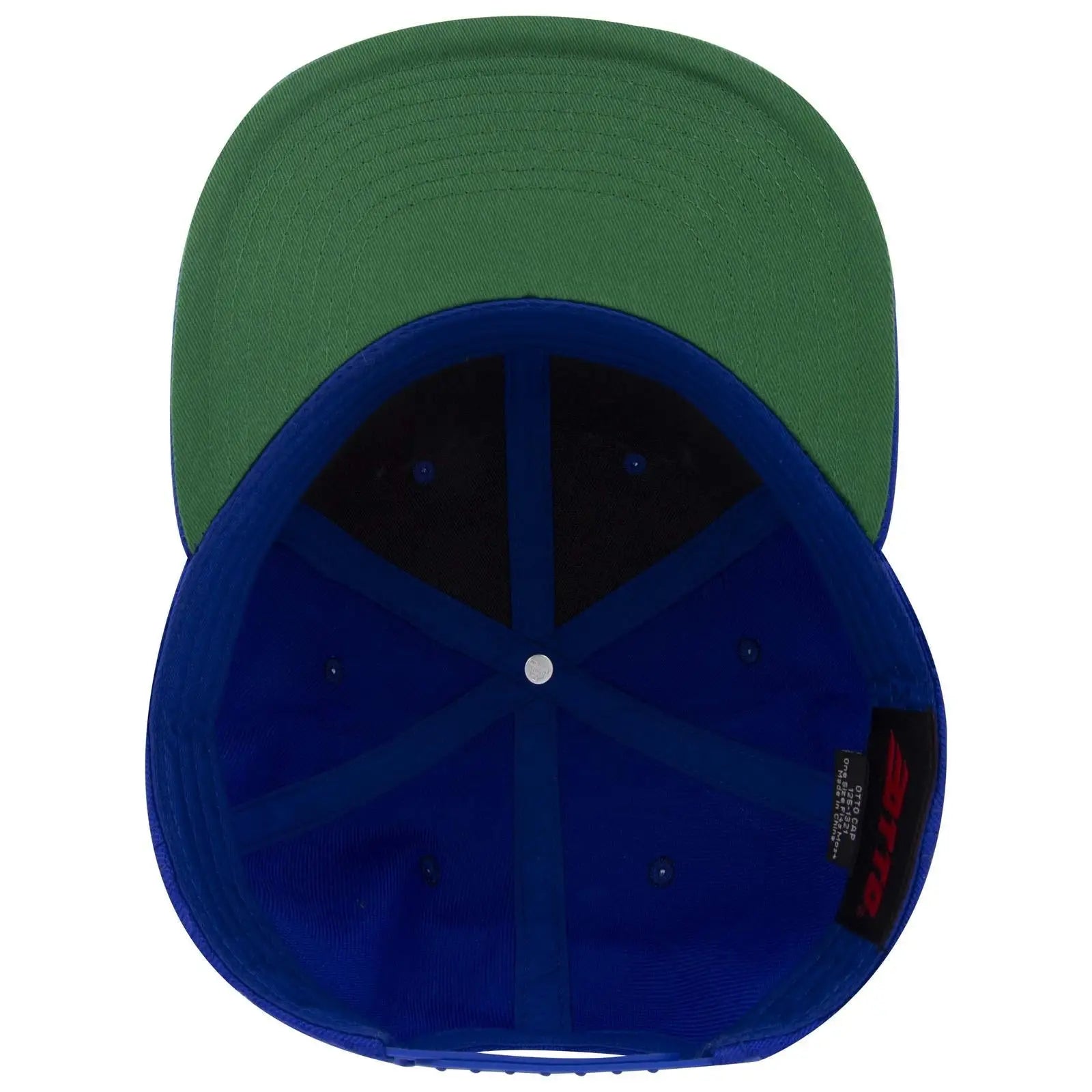 OTTO 125-978 ’OTTO Snap’ 6 Panel Pro Style Snapback Cap - Royal - Royal / 6 1/2’’ - 7 5/8’’
