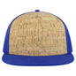 OTTO 125-978 ’OTTO Snap’ 6 Panel Pro Style Snapback Cap - Ryl/Crk/Ryl - Ryl/Crk/Ryl / 6 1/2’’ - 7 5/8’’