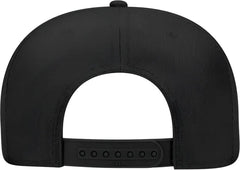 OTTO 125-978 Wool Blend Flat Visor Pro Style Snapback Cap - Black - Black / One Size Fits Most