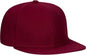 OTTO 125-978 Wool Blend Flat Visor Pro Style Snapback Cap - Burgandy Maroon - Maroon / One Size Fits Most