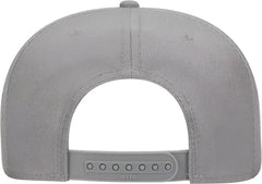 OTTO 125-978 Wool Blend Flat Visor Pro Style Snapback Cap - Gray - Gray / One Size Fits Most