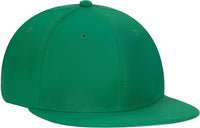 OTTO 125-978 Wool Blend Flat Visor Pro Style Snapback Cap - Kelly - Kelly / One Size Fits Most