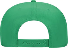 OTTO 125-978 Wool Blend Flat Visor Pro Style Snapback Cap - Kelly - Kelly / One Size Fits Most