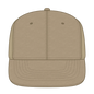 OTTO 13-725 ’OTTO Flex’ Fitted 6 Panel Mid Profile Flat Visor Baseball Cap - Khaki - Khaki / 7 3/8’’ - 7 5/8’
