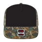 OTTO 132-1037 ’OTTO Snap’ Camouflage 5 Panel High Crown Mesh Back Trucker Cap - 003CPA - 003CPA / 6 1/2’’ - 7 5/8’’
