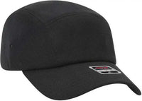 OTTO 133-1047 Cool Comfort Polyester Cool Mesh Running Cap - Black - Black / One Size Fits Most