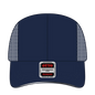 OTTO 133-1240 Reflective 6 Panel Running Cap - Navy - Navy / 6 1/2’’ - 7 5/8’’