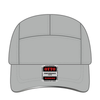 OTTO 133-1252 Reflective 5 Panel Running Cap - Gray - Gray / 6 1/2’’ - 7 5/8’’