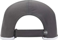 OTTO 133 1254 6 Panel UPF 50+ Cool Comfort Performance Stretchable Knit with Cool Mesh Insert and Binding Trim Visor