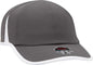 OTTO 133 1254 6 Panel UPF 50+ Cool Comfort Performance Stretchable Knit with Cool Mesh Insert and Binding Trim Visor