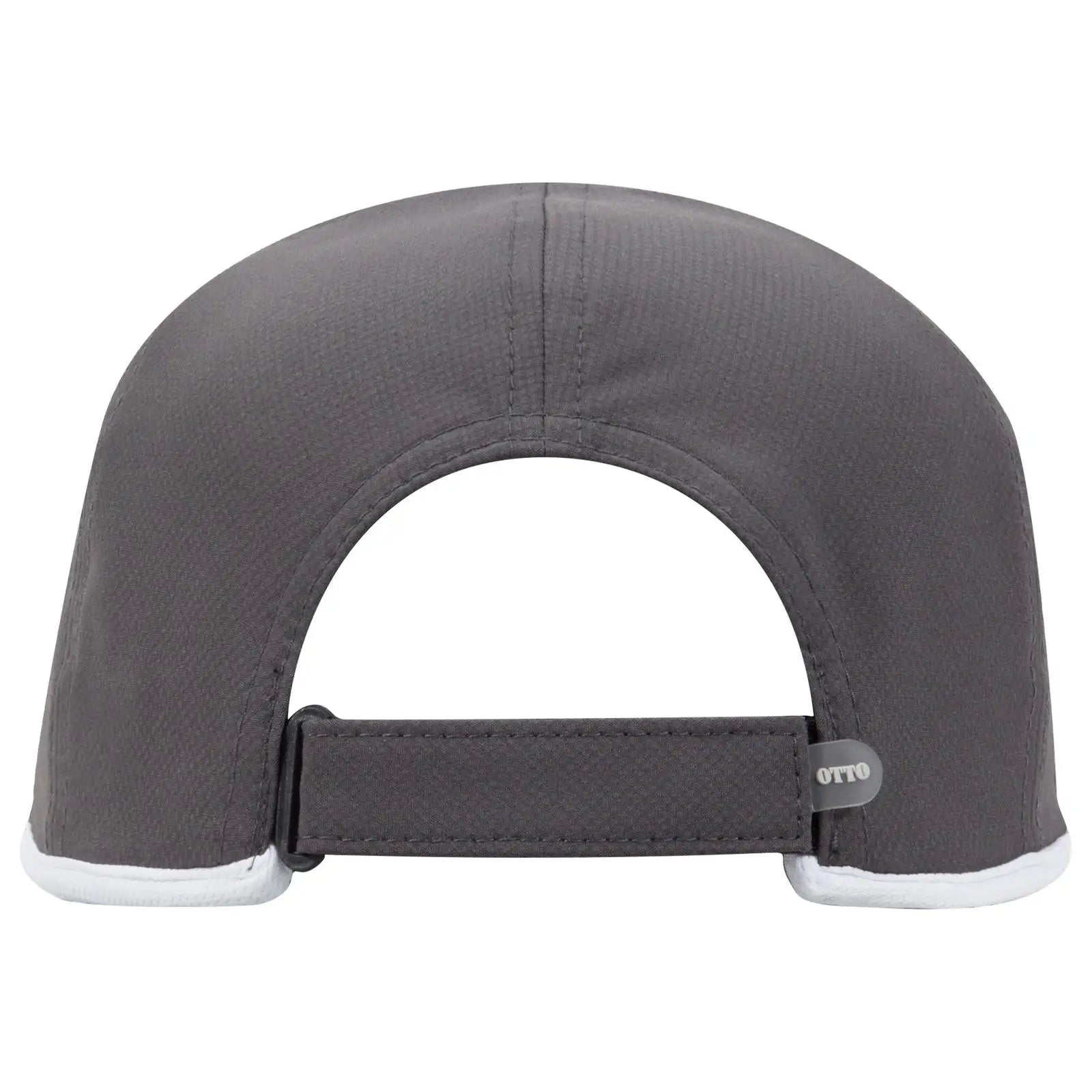 OTTO 133-1254 Upf 50+ 6 Panel Running Cap - Ch.Gry/Wht - Ch.Gry/Wht / 6 1/2’’ - 7 5/8’’
