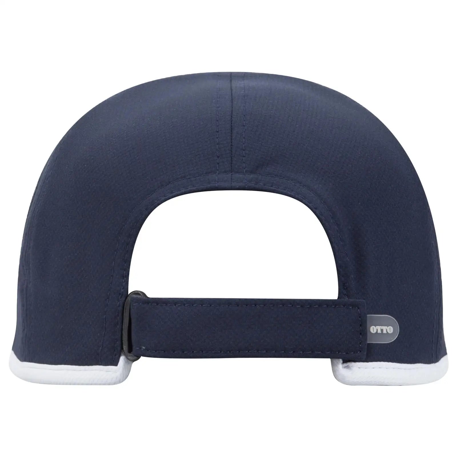 OTTO 133-1254 Upf 50+ 6 Panel Running Cap - Nvy/Wht - Nvy/Wht / 6 1/2’’ - 7 5/8’’