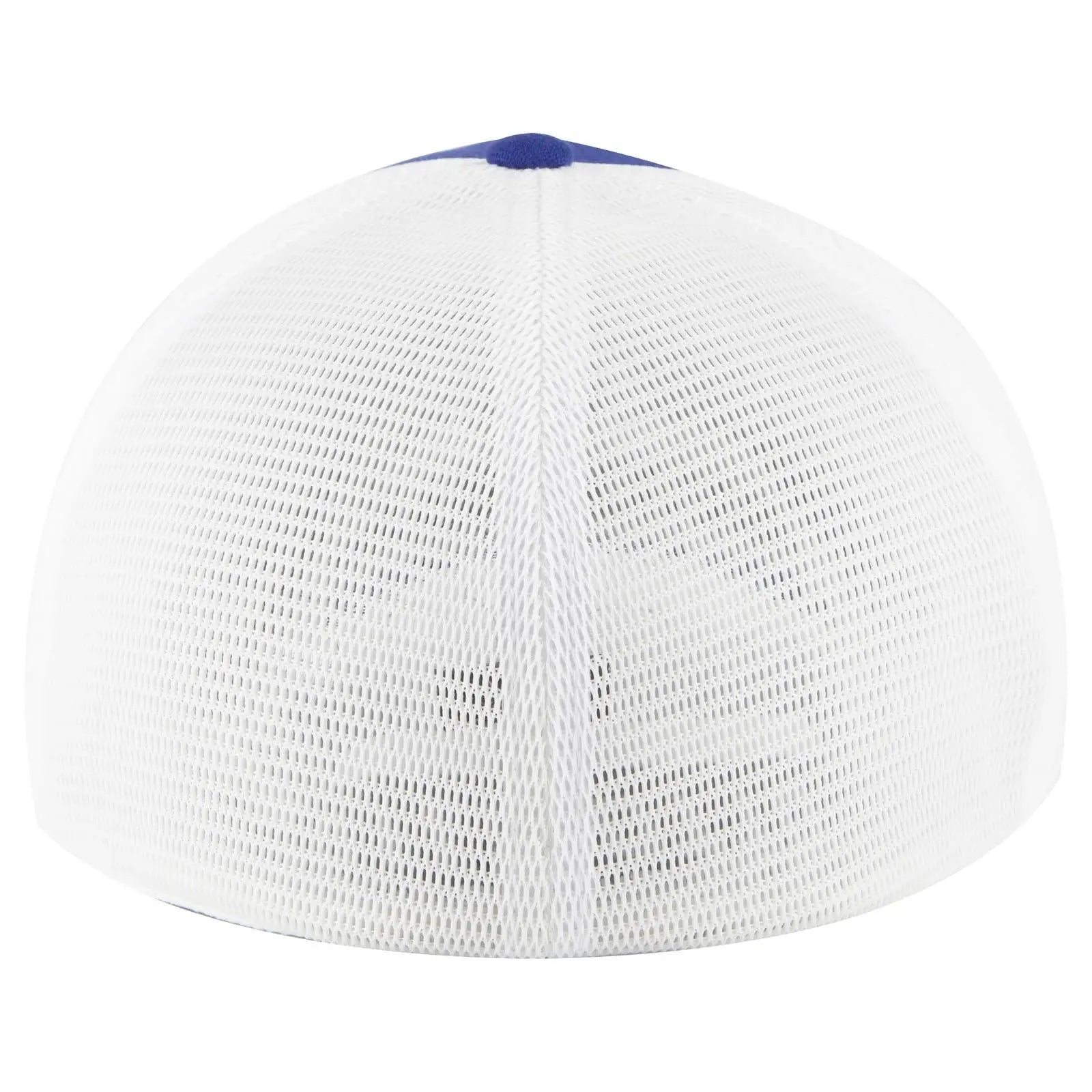 OTTO 135-1 ’OTTO Flex’ Fitted 6 Panel Low Profile Mesh Back Trucker Cap - Ryl/Wht
