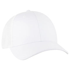 OTTO 135-1 ’OTTO Flex’ Fitted 6 Panel Low Profile Mesh Back Trucker Cap - White