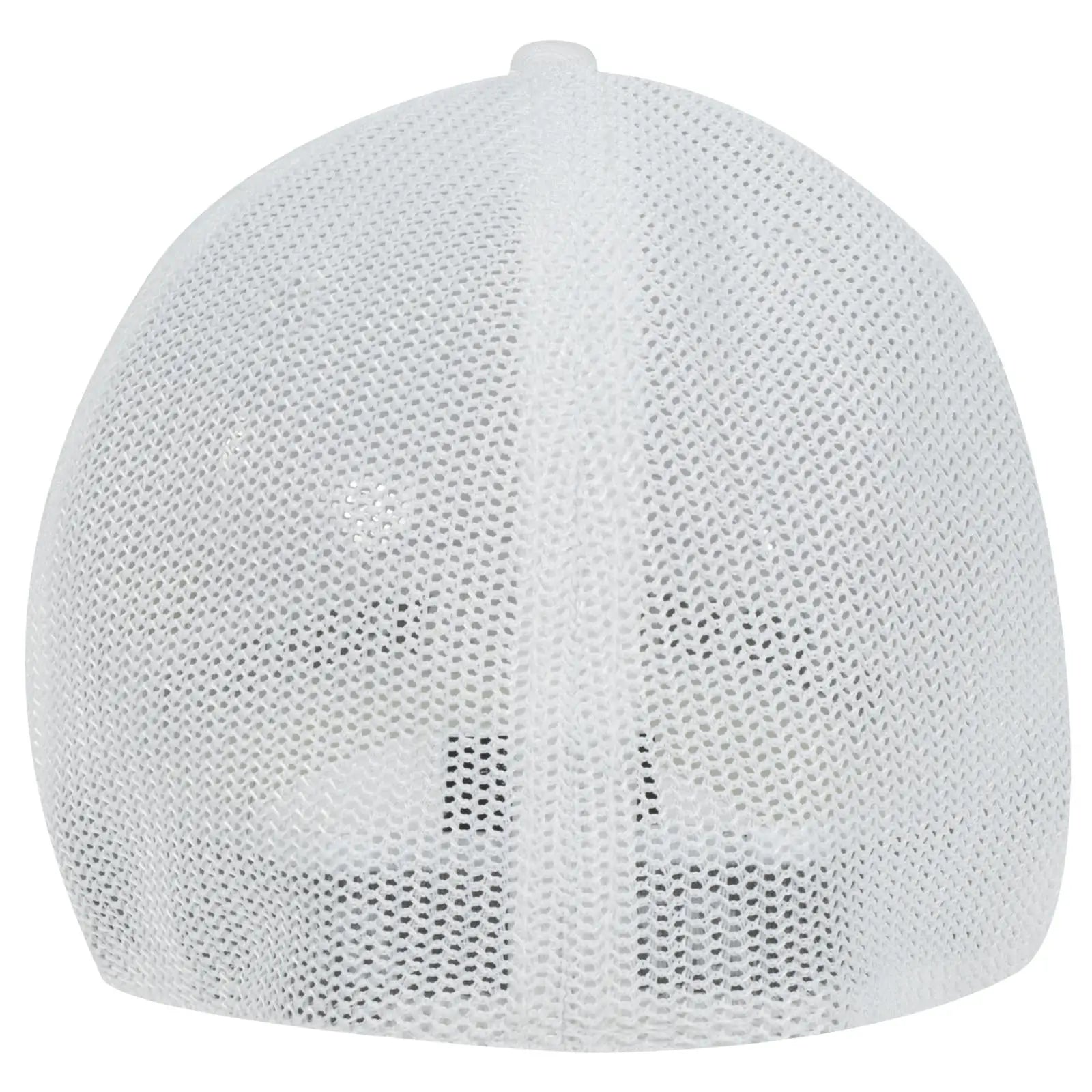 OTTO 135-1230 ’OTTO Flex’ Fitted 6 Panel Low Profile Mesh Back Trucker Cap - White
