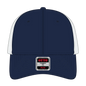 OTTO 135-1230 ’OTTO Flex’ Fitted 6 Panel Low Profile Mesh Back Trucker Cap - Nvy/Nvy/Wht - Nvy/Nvy/Wht / 7 3/8’’ - 7