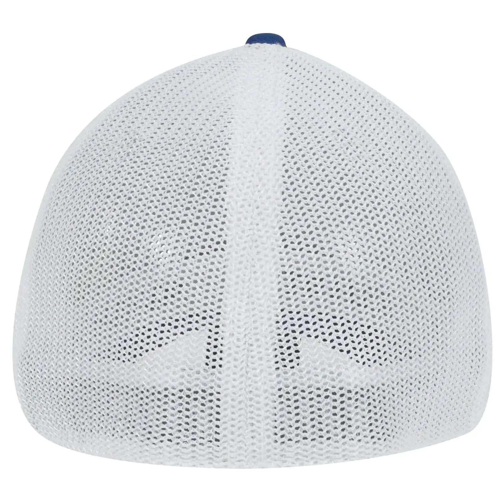 OTTO 135-1230 ’OTTO Flex’ Fitted 6 Panel Low Profile Mesh Back Trucker Cap - Ryl/Ryl/Wht