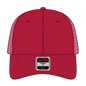 OTTO 135-2 ’OTTO Flex’ Fitted 6 Panel Low Profile Mesh Back Trucker Cap - Red - Red / 7 3/8’’ - 7 5/8’’