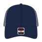 OTTO 135-2 ’OTTO Flex’ Fitted 6 Panel Low Profile Mesh Back Trucker Cap - Navy - Navy / 7 3/8’’ - 7 5/8’’