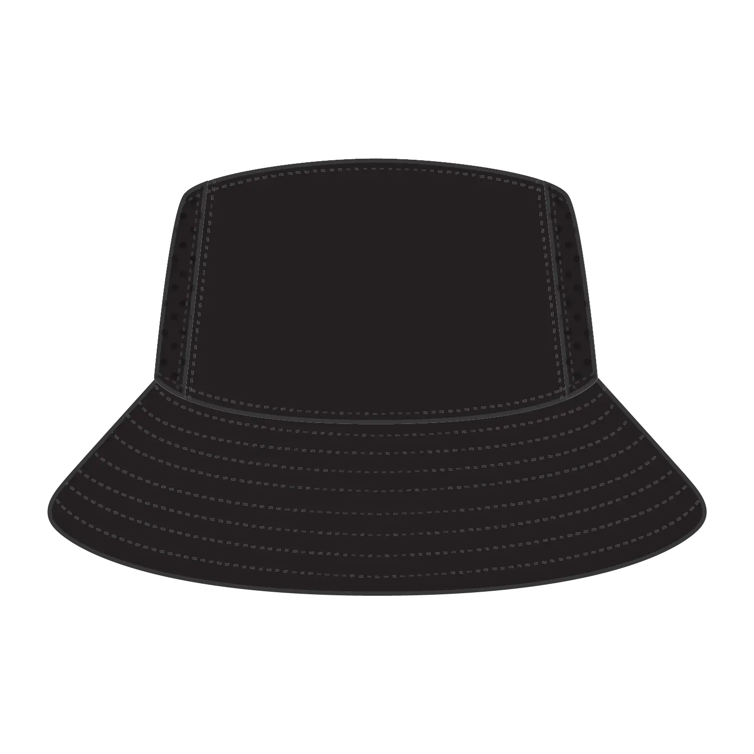 OTTO 14-1 Bucket Hat - Black - Black / 77 1/4’’ - 7 1/2’’