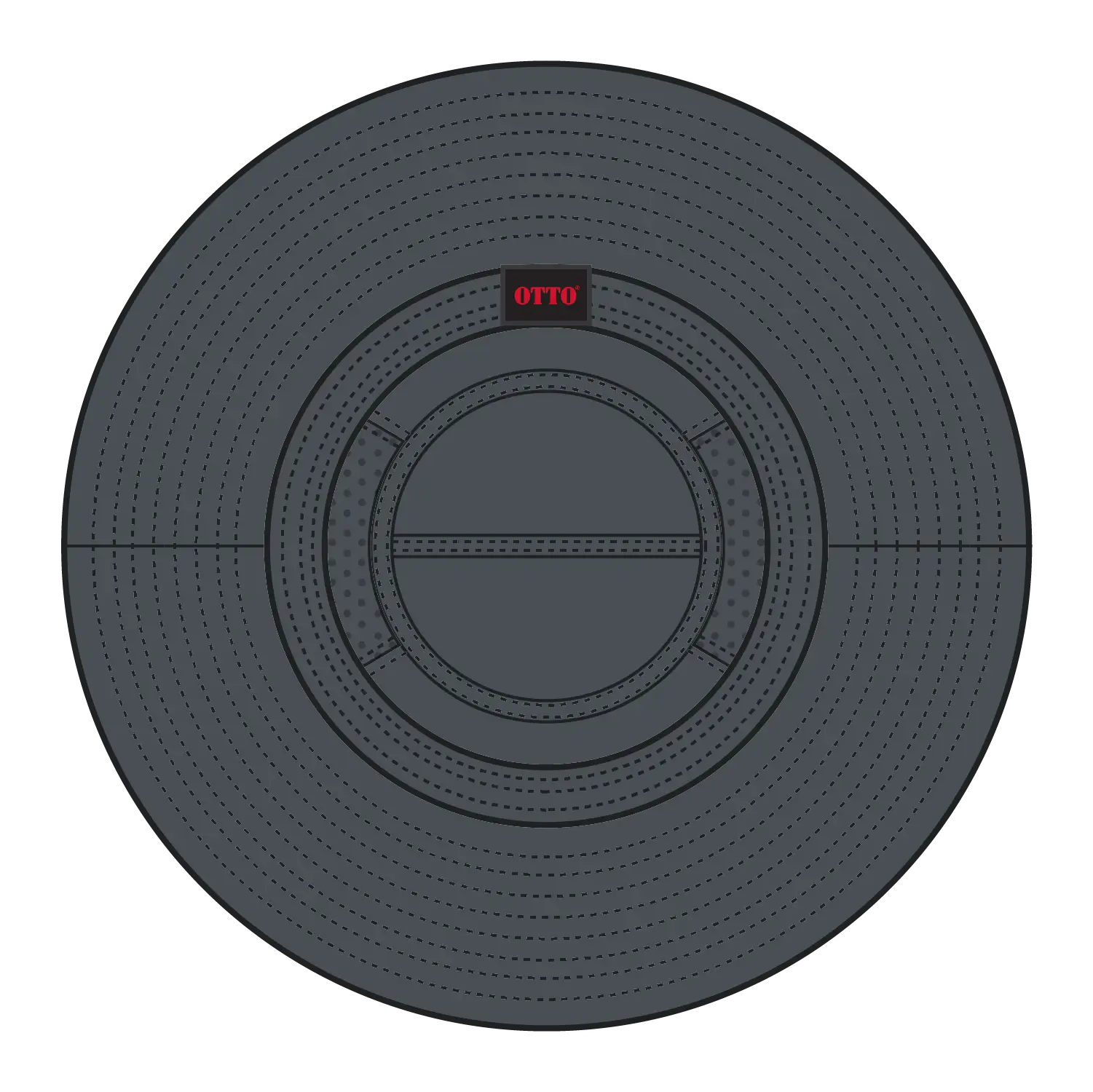 OTTO 14-1 Bucket Hat - Char. Gray