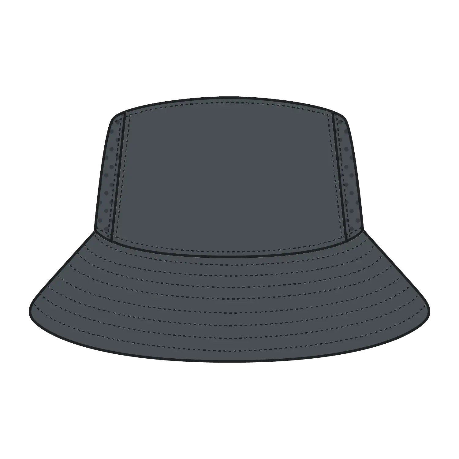 OTTO 14-1 Bucket Hat - Char. Gray