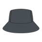 OTTO 14-1 Bucket Hat - Char. Gray - Char. Gray / 77 1/4’’ - 7 1/2’’