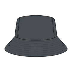 OTTO 14-1 Bucket Hat - Char. Gray - Char. Gray / 77 1/4’’ - 7 1/2’’