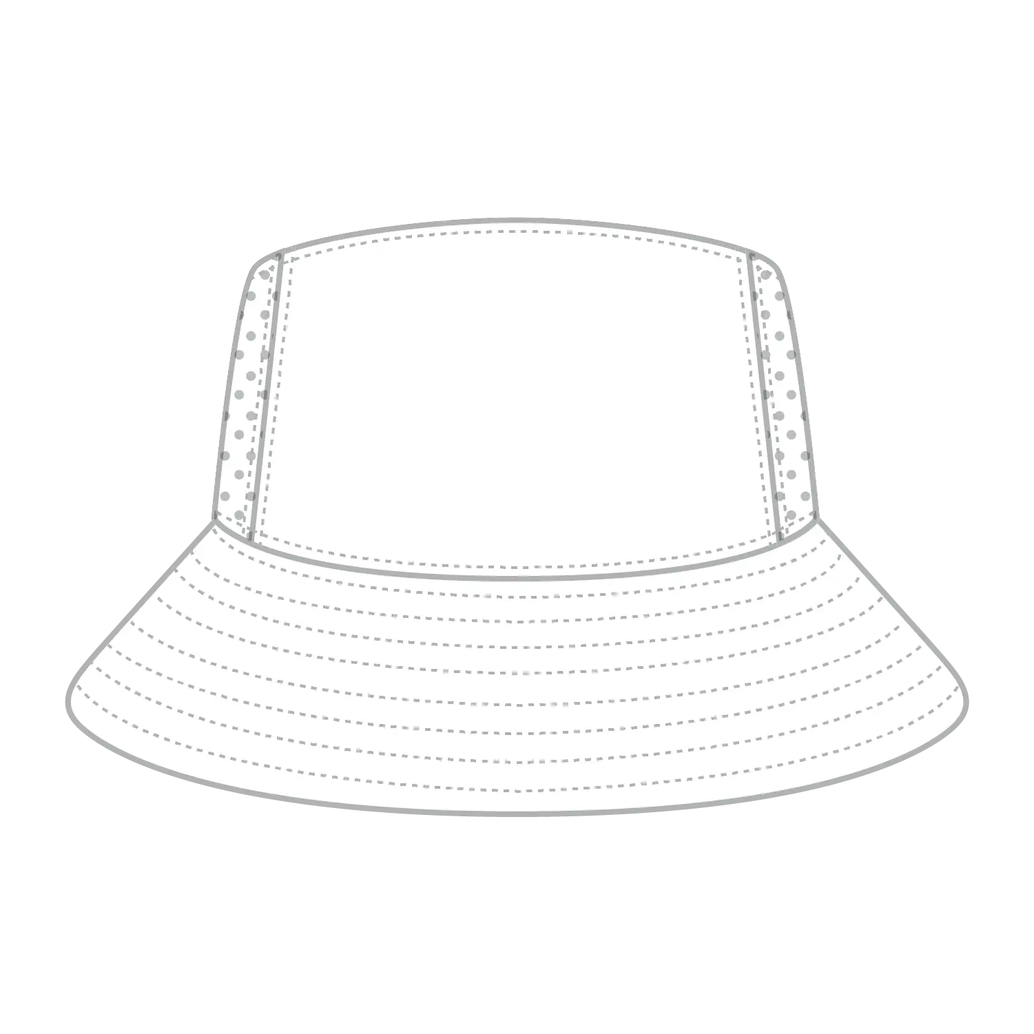 OTTO 14-1 Bucket Hat - White - White / 77 1/4’’ - 7 1/2’’