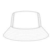 OTTO 14-1 Bucket Hat - White - White / 77 1/4’’ - 7 1/2’’