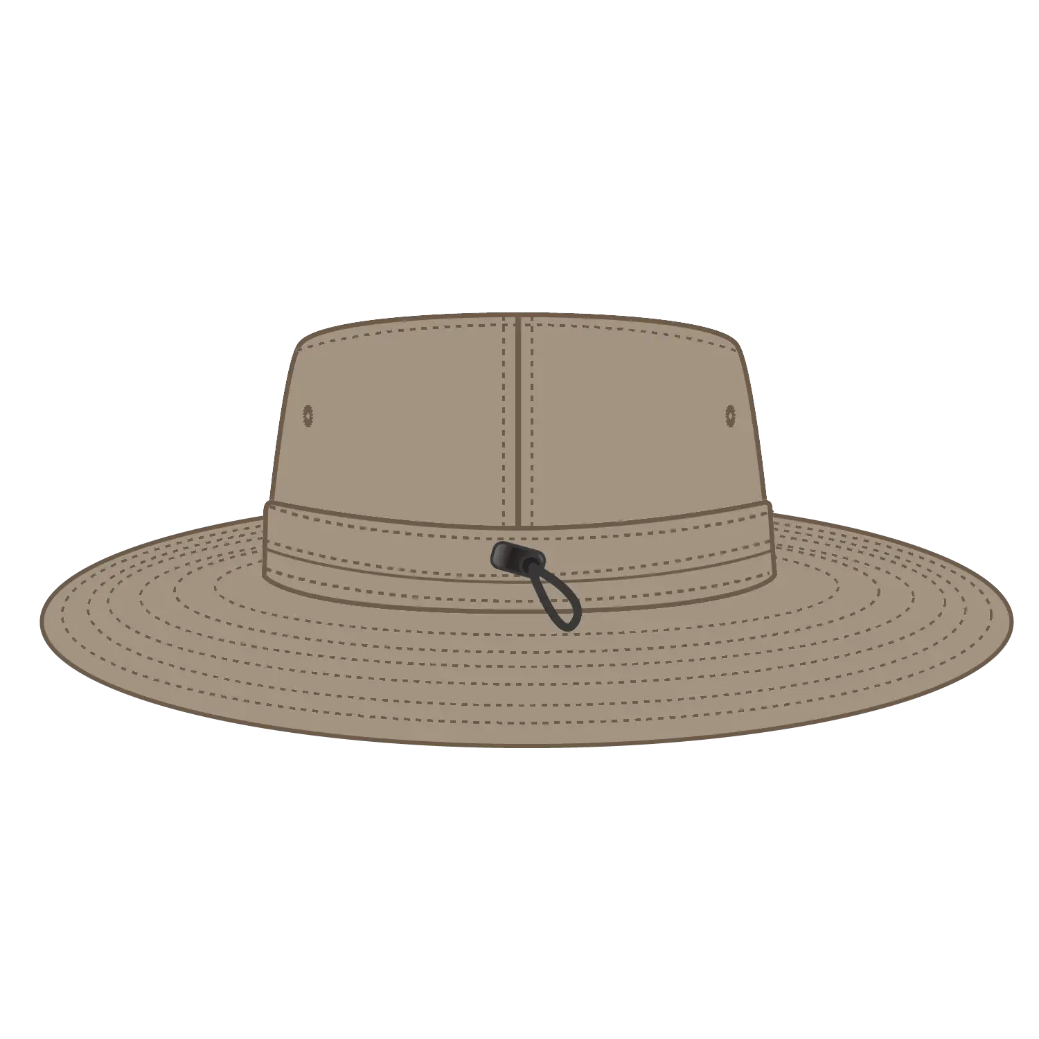 OTTO 14-2 Boonie Hat - Dk. Khaki