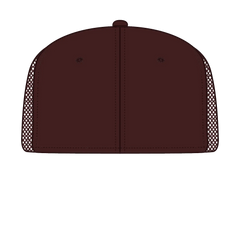 OTTO 141-1070 ’OTTO Snap’ 6 Panel Pro Style Mesh Back Trucker Snapback Cap - Cork/Brn - Cork/Brn / 6 1/2’’ - 7 5/8’’