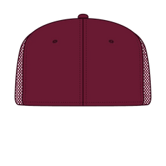 OTTO 141-1070 ’OTTO Snap’ 6 Panel Pro Style Mesh Back Trucker Snapback Cap - Cork/Bg Mrn - Cork/Bg Mrn / 6 1/2’’ - 7