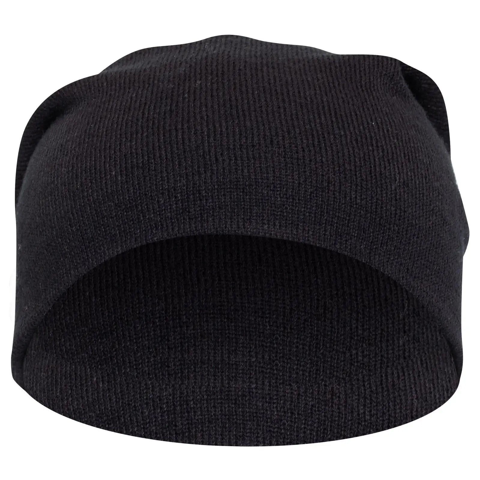 OTTO 146-1069 11 3/4’’ Comfort Slouch Beanie - Black - Black / 7 3/8’’ - 7 5/8’’