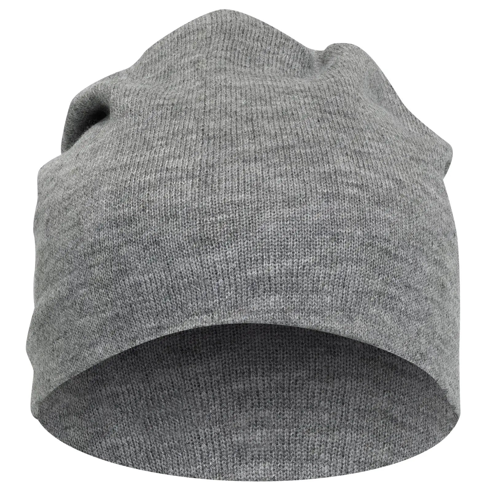 OTTO 146-1069 11 3/4’’ Comfort Slouch Beanie - Heath. Gray - Heath. Gray / 7 3/8’’ - 7 5/8’’