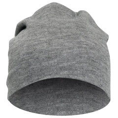 OTTO 146-1069 11 3/4’’ Comfort Slouch Beanie - Heath. Gray - Heath. Gray / 7 3/8’’ - 7 5/8’’