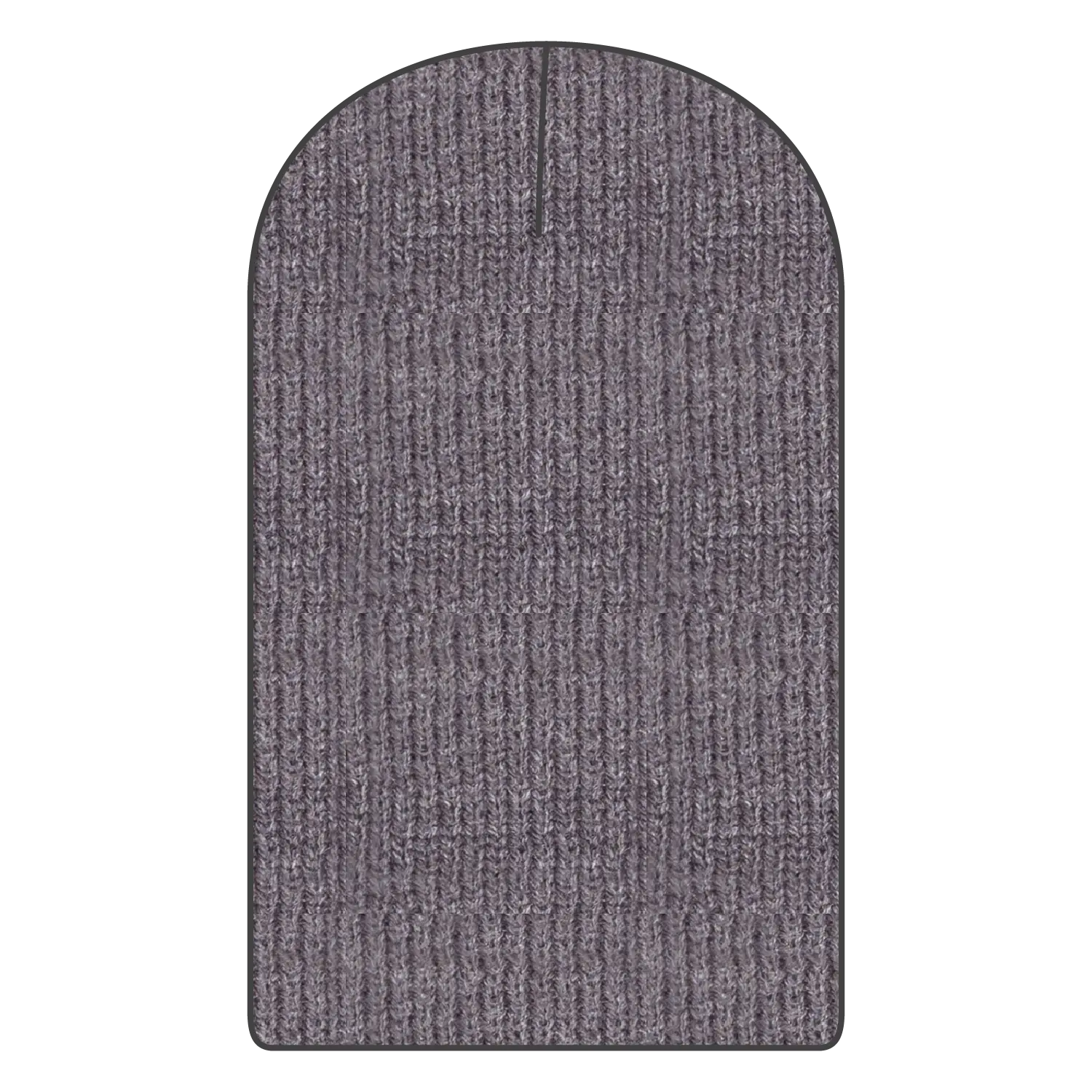 OTTO 146-1069 11 3/4’’ Comfort Slouch Beanie - Heath. Gray - Heath. Gray / 7 3/8’’ - 7 5/8’’