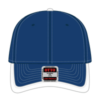 OTTO 147-1071 6 Panel Low Profile Baseball Cap - Ryl/Wht - Ryl/Wht / 6 1/2’’ - 7 5/8’’