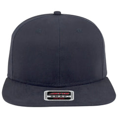 OTTO 148-1224 ’OTTO Snap’ 6 Panel Mid Profile Snapback Cap - Navy - Navy / 6 1/2’’ - 7 5/8’’