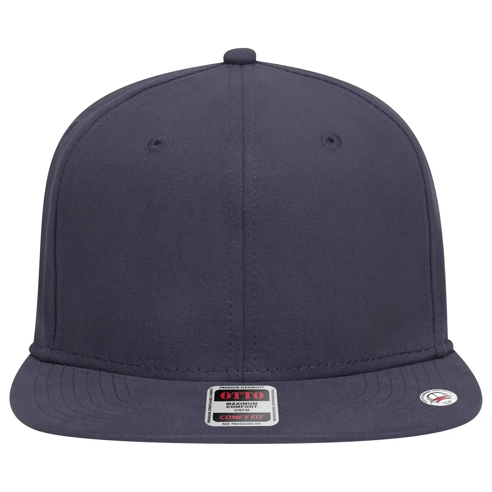 OTTO 148-1228 ’OTTO Comfy Fit’ 6 Panel Pro Style Snapback Cap - Navy - Navy / 6 1/2’’ - 7 5/8’’