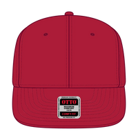 OTTO 148-1228 ’OTTO Comfy Fit’ 6 Panel Pro Style Snapback Cap - Red - Red / 6 1/2’’ - 7 5/8’’
