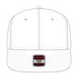 OTTO 148-1228 ’OTTO Comfy Fit’ 6 Panel Pro Style Snapback Cap - White - White / 6 1/2’’ - 7 5/8’’