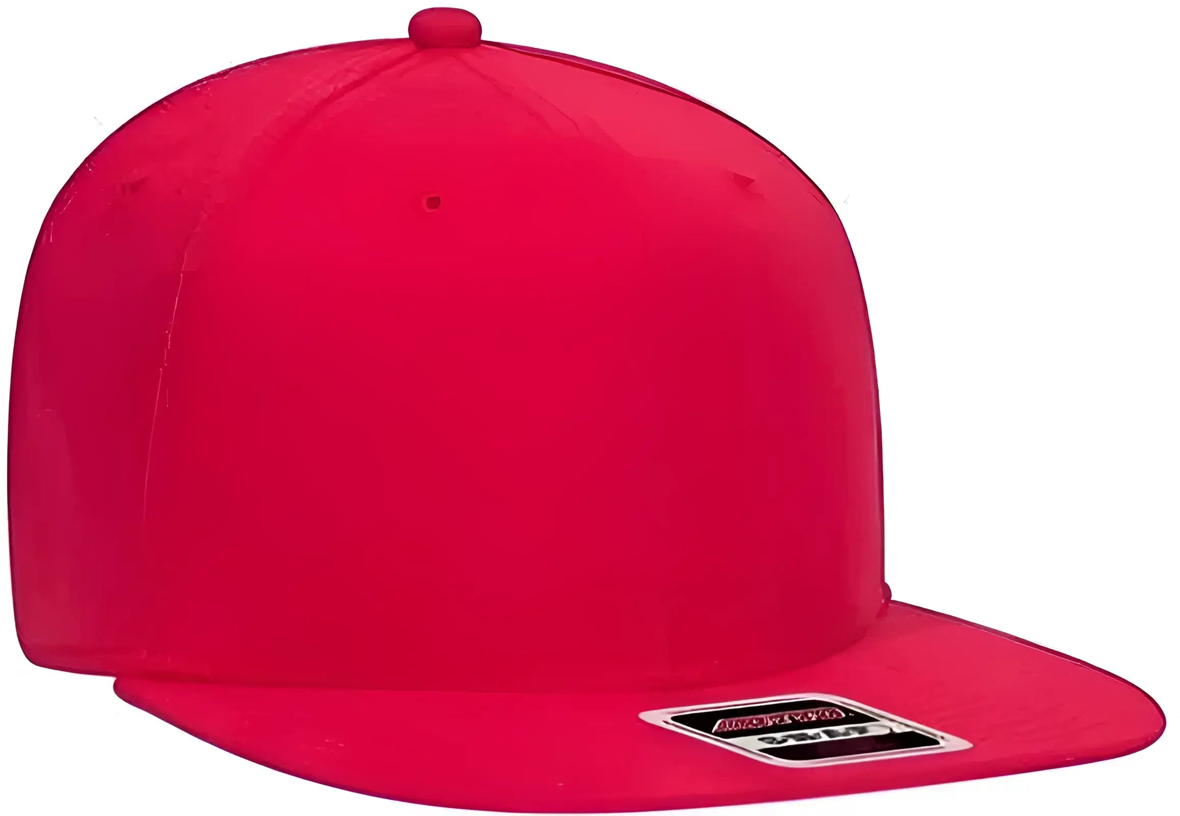 OTTO 148-1228 Ultra Fine Brushed Stretchable Superior Cotton Twill Square Flat Visor 6 Panel Pro Style Snapback Hat