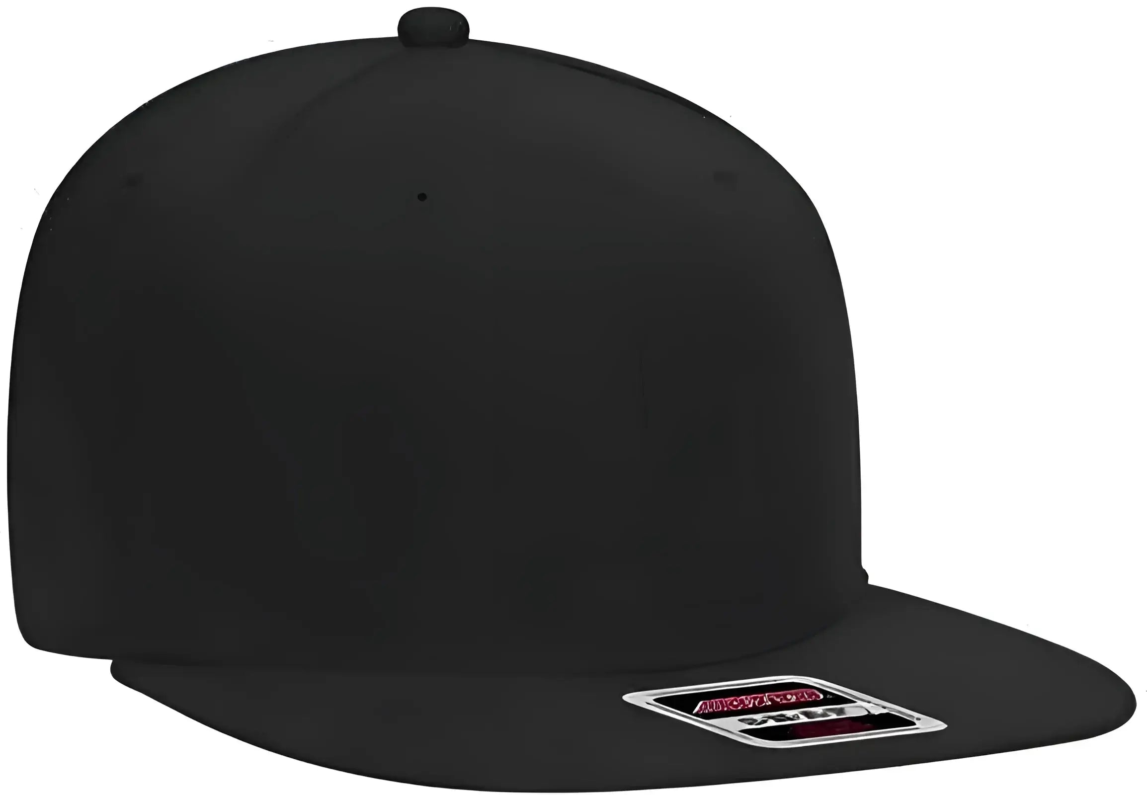 OTTO 148 1228 Ultra Fine Brushed Stretchable Superior Cotton Twill Square Flat Visor 6 Panel Pro Style Snapback Hat